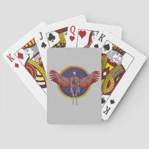 Os cartões de jogo míticos