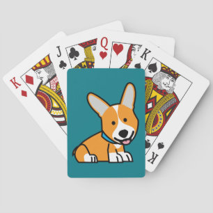Baralho Os Corgis do Corgi perseguem o Pembroke feliz