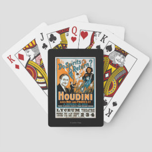 Baralho Os espírito retornam? Houdini diz NÃO - prova-o