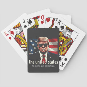 Baralho Os Estados Unidos tornaram-se novamente uma Merito