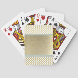 Baralho Ouro glamoroso adorável da viga