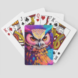 Baralho Owl Bird Animal Discovery Adventure Planet Nature