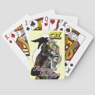 Baralho OZ Romance em Rags jogando cartas