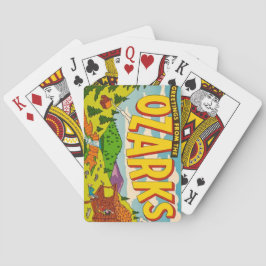 Baralho  Ozarks Greeting Playing Cards