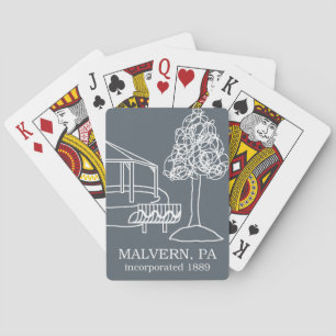 Baralho PA de Malvern - Cartões de jogo do parque de Burk
