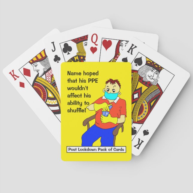 Baralho Pacote Pós-Quarentena de (Verso)