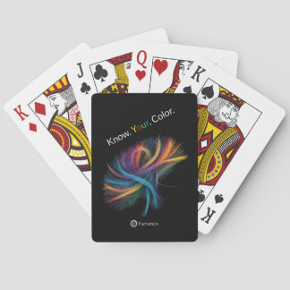 Baralho Pactomics. Sabe. Sua. Color. Cartões Poker