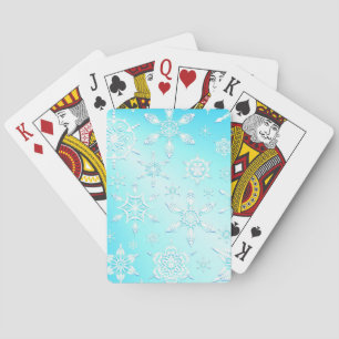 Baralho Padrão Crystal Snowflakes