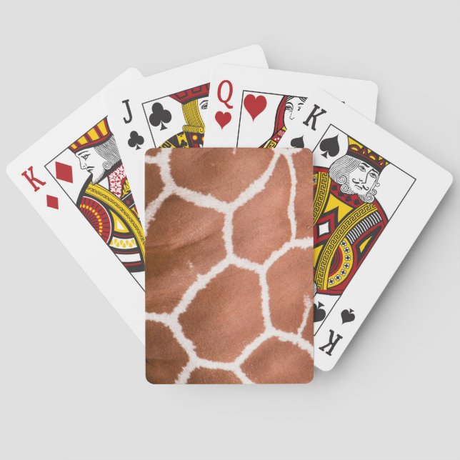 Baralho Padrão de Girafa (Verso)