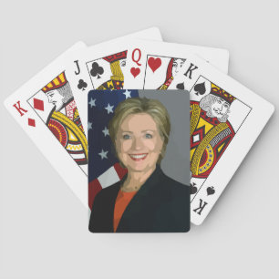 Baralho Padrão de jogo da eleição 2016 de Hillary Clint