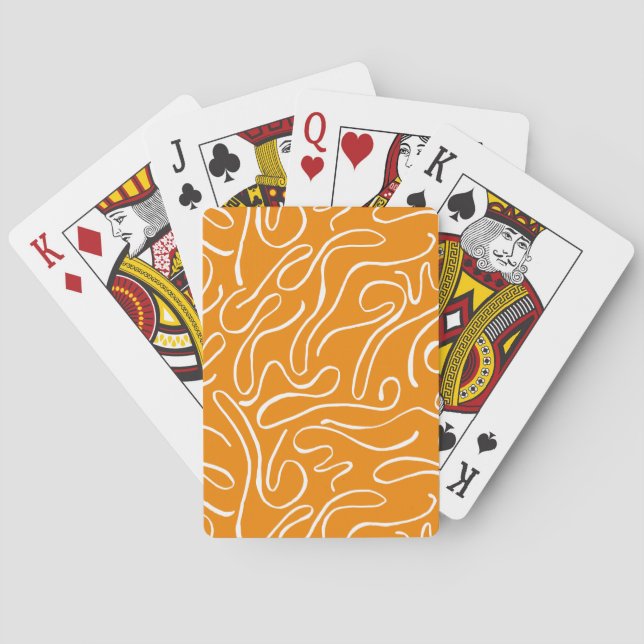 Baralho Padrão de Vibrações Abstratas (Verso)