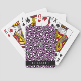 Baralho Padrão-Leopardo, Manchas, Leopardo Roxo, Seu Nome