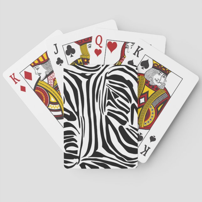 Baralho Padrão zebra (Verso)