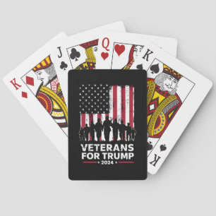 Baralho Pai Avô Veteranos Para Trump 2024 Bandeira America