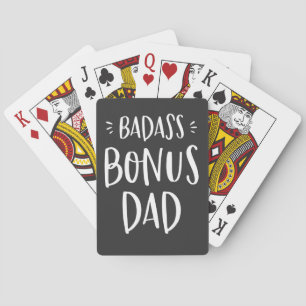 Baralho Pai Bonus Citação Stepdad Legal Stepdad Gift