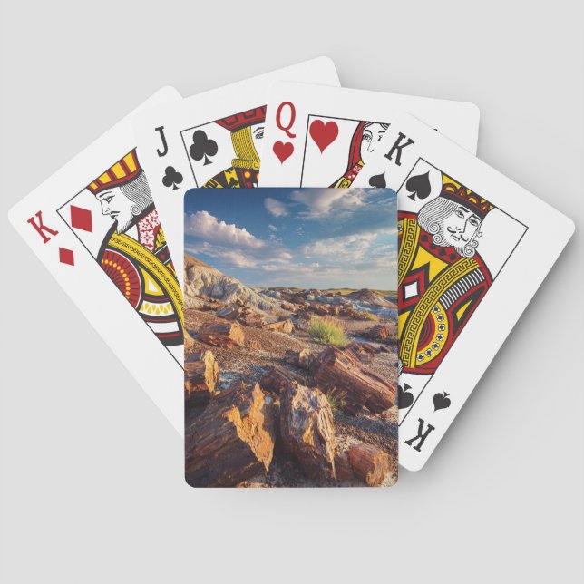 Baralho Painted Desert Canyon Landscape Playing Cards (Verso)