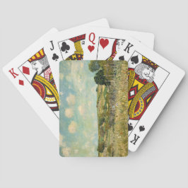 Baralho Paisagem de campo (por Alfred Sisley)