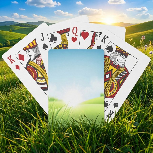 Baralho Paisagem de Colinas Verdes (Criador carregado)