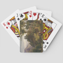 Paisagem romântica com Complexo de Monastério