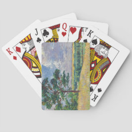 Baralho Paisagem rural em Méréville, França (Arte)