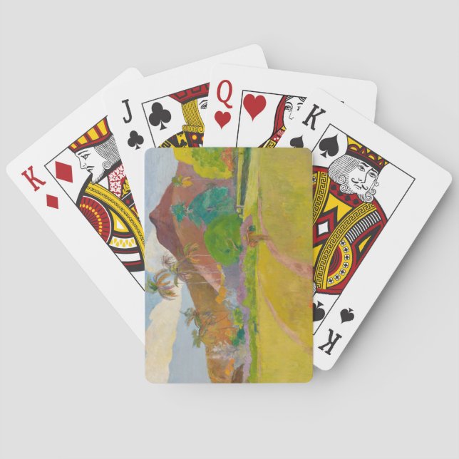 Baralho Paisagem taitiana (por Paul Gaugin) (Verso)