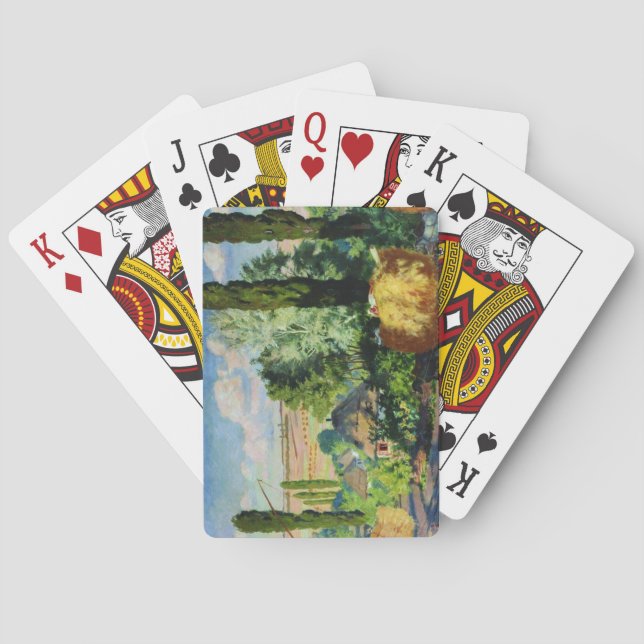 Baralho Paisagem ucraniana (Fazendas rurais) (Arte da Ucrâ (Verso)