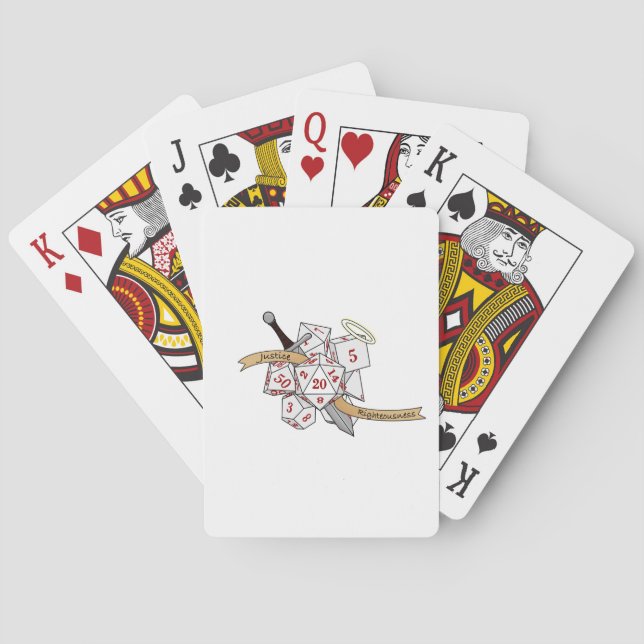 Baralho Paladin Dice Design (Verso)