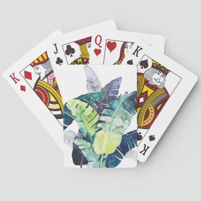 Baralho Palmas de Crepúsculo - Folhas de Palma (Verso)