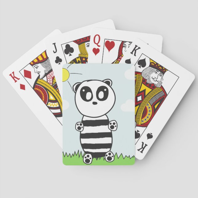 Baralho Panda Crianças (Verso)