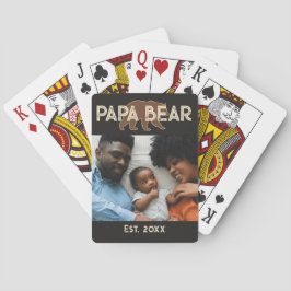 Baralho Papa Bear Father Year Established Photo Black