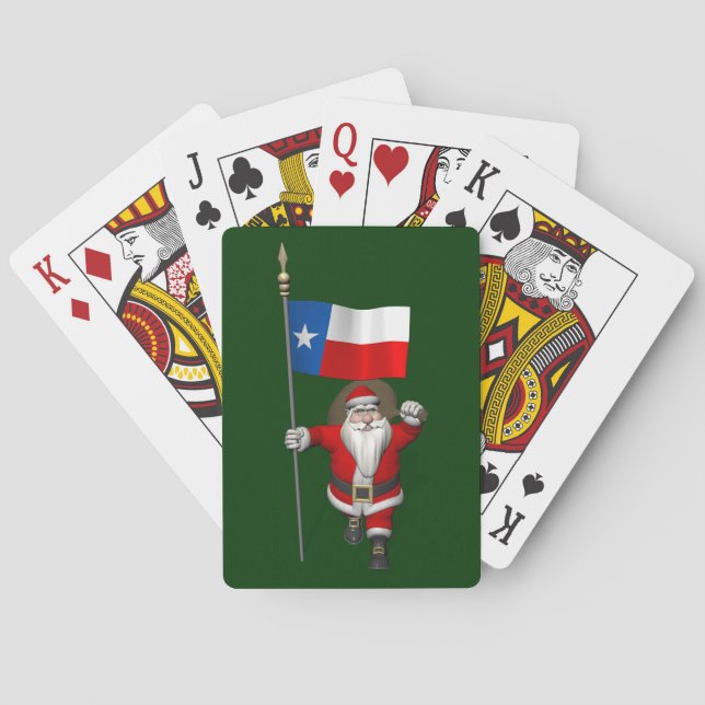 Baralho Papai Noel Com Alferes Do Texas (Verso)