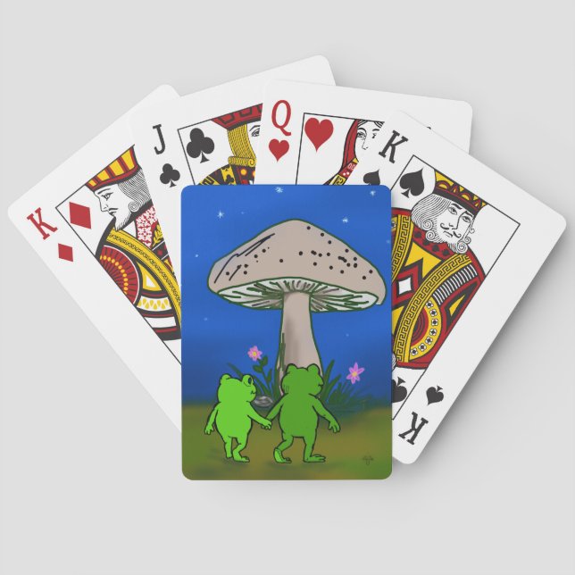 Baralho Parceiro de Amigos de Sapo Cartas de Jogar Caprich (Verso)