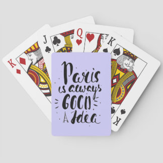 Baralho Paris é sempre uma boa ideia