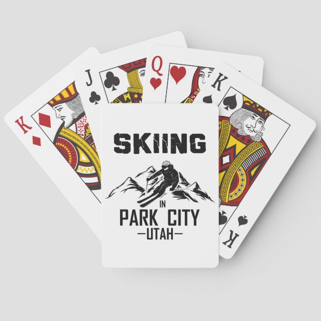 Baralho Park City Utah (Verso)