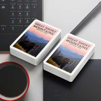 Baralho Parque de Montanhas do Enfumaçado do Excelente Vin