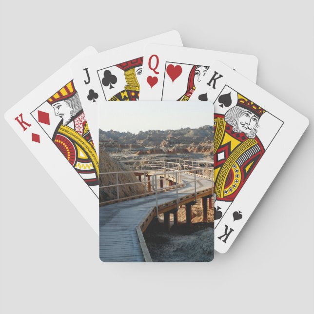 Baralho Parque Nacional Badlands Boardwalk (Verso)