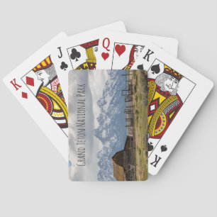 Baralho Parque Nacional Mormon Row Grand Teton