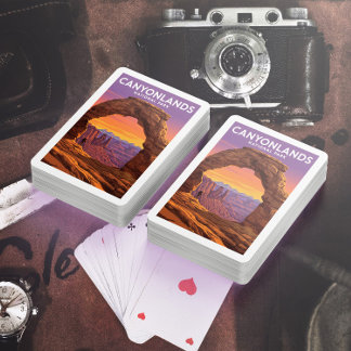 Baralho Parque Nacional Vintage Canyonlands