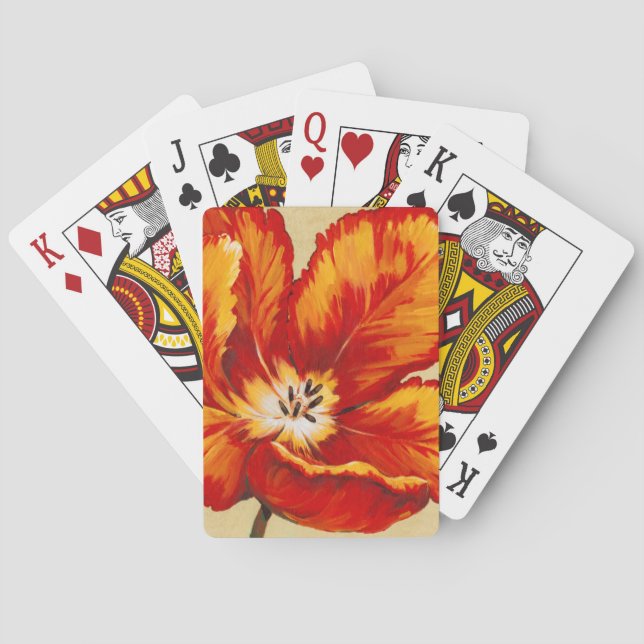 Baralho Parrot Tulip I (Verso)