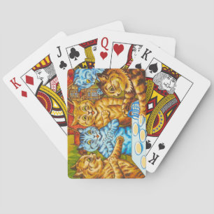 Baralho Partido do Chá de Gatos por Louis Wain