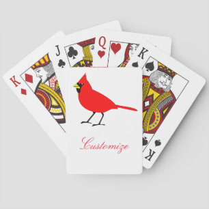 Baralho Pássaro cardinal vermelho Thunder_Cove