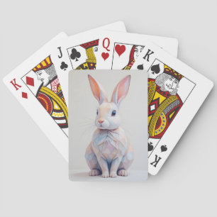 Baralho Pastel Baixo Poly Bunny