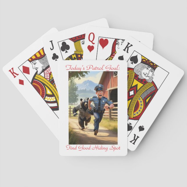 Baralho Patrol Panic Classic Playing Cards (Verso)