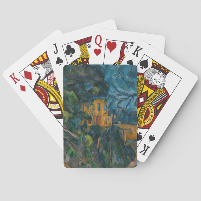 Baralho Paul Cezanne - Castelo Negro (Verso)