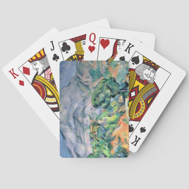 Baralho Paul Cezanne | Mont Sainte-Victoire, 1900 (Verso)