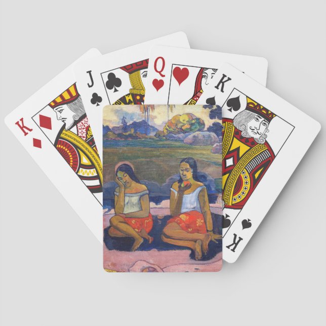 Baralho Paul Gauguin - Primavera sagrado, sonhos doces (Verso)