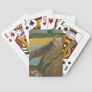 Baralho Paul Gauguin Vincent van Gogh pintando girassóis