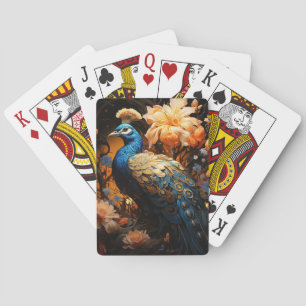 Baralho Pavão e Flores bonito