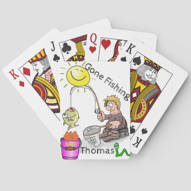 Baralho Pay Card Decorre Pescaria Pescador Sol (Verso)