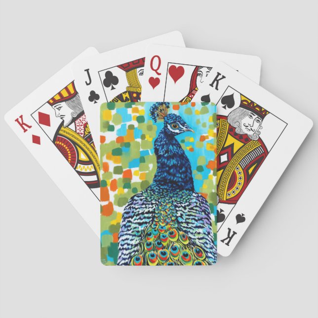 Baralho Peacock II Plumado (Verso)
